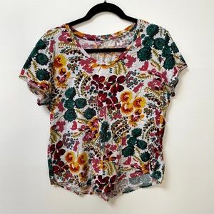 LOFT Vintage Soft Floral T-shirt